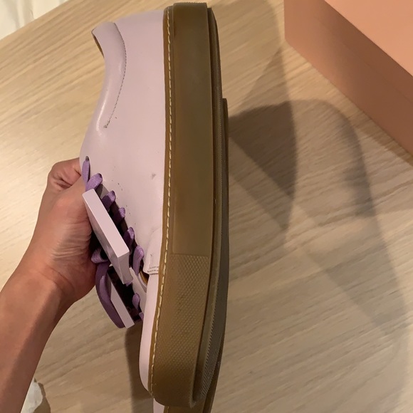 Acne studio lavender purple sneakers sz37 - Picture 7 of 7